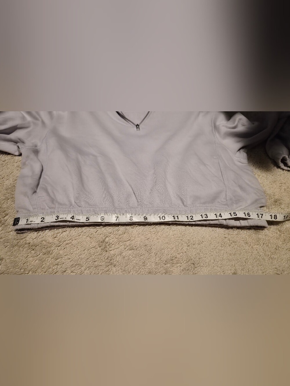 Kotn Light Purple Cropped Hoodie - Picture 8 of 8